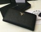 Prada Zipper Wallet 1M0506 Black