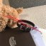 Original Quality Goyard Dog Collar Burgundy