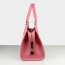 Prada 2578 cross pattern light pink tote bag