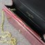 Dior Diorama Wallet On Chain Bag 19cm Metallic Pink