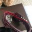 Original Quality Goyard Dog Collar Burgundy