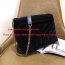 YSL Velvet Loulou Chain Shoulder Bag 25cm Black