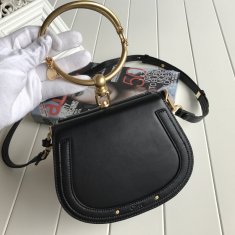 Chloe Small Nile Bracelet Bag Black