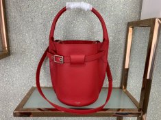 Celine New Bucket Nabo Bag Red
