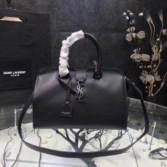 Saint Laurent Cabas Bag 30cm Black Black