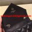 YSL Small Envelop Shoulder Bag 17cm Black