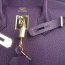 Hermes Birkin 30cm Togo leather Handbags purple gold