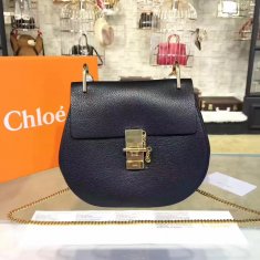 Chloe Drew Crossbody Bag Large 23cm Black