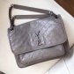 YSL Medium Niki Chain Shoulder Bag 28cm Grey
