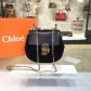 Chloe Drew Crossbody Bag Small 19cm Black Suede
