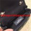 YSL Small Envelop Shoulder Bag 17cm Black