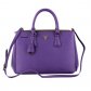 Prada 2274 purple cross pattern handbag