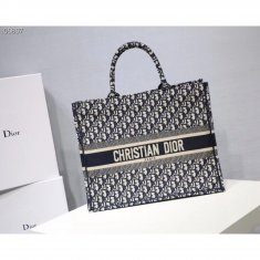Christian Dior Book Tote Navy