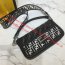 Fendi Baguette Medium Bag 8BS600 Clear Black