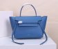 Celine Belt Bag Blue Epsom Leather Tote Handbag