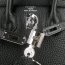 Hermes Birkin 25cm Handbag 6068 black silver