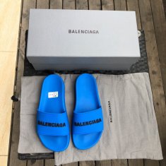 Balenciaga flat shoes blue