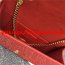 YSL Patent Leather Chain Bag 22cm Red