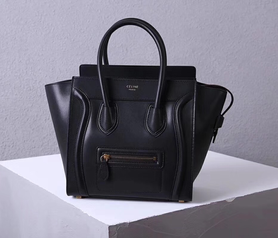 Celine Large Luggage Tote Bag 30cm Black [celine-629013] - $346.50 ...